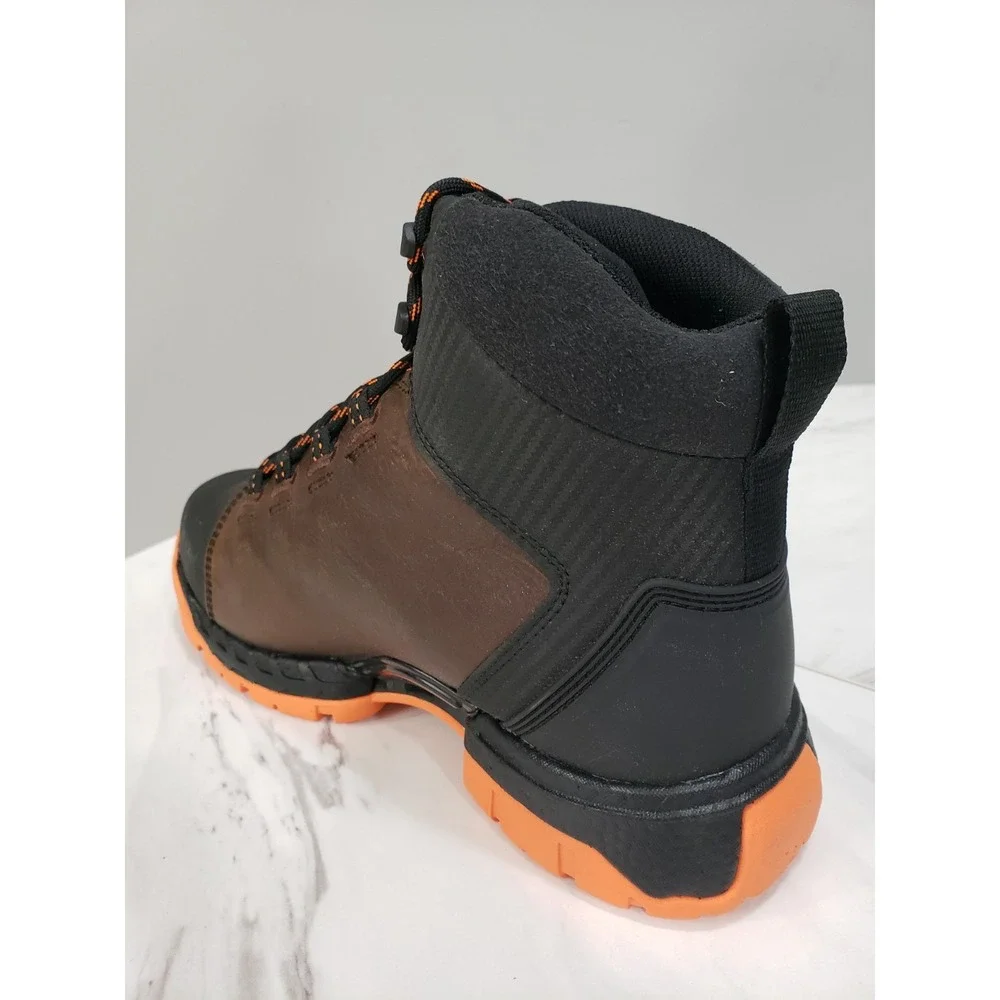EXTRA WIDE 11.5 FootRests 2.0‎ XERGY Brown Nano Toe EH, Mt WP Hiker Work Boot